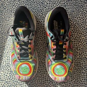 Wm’s sz 10 Brooks Ghost 15 Pride Wednesday Holmes x Brooks collab